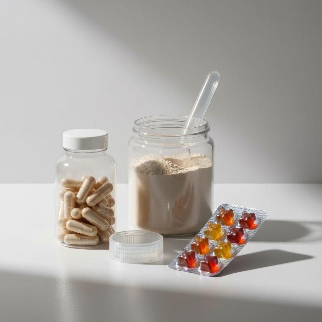 Supplement formats overview