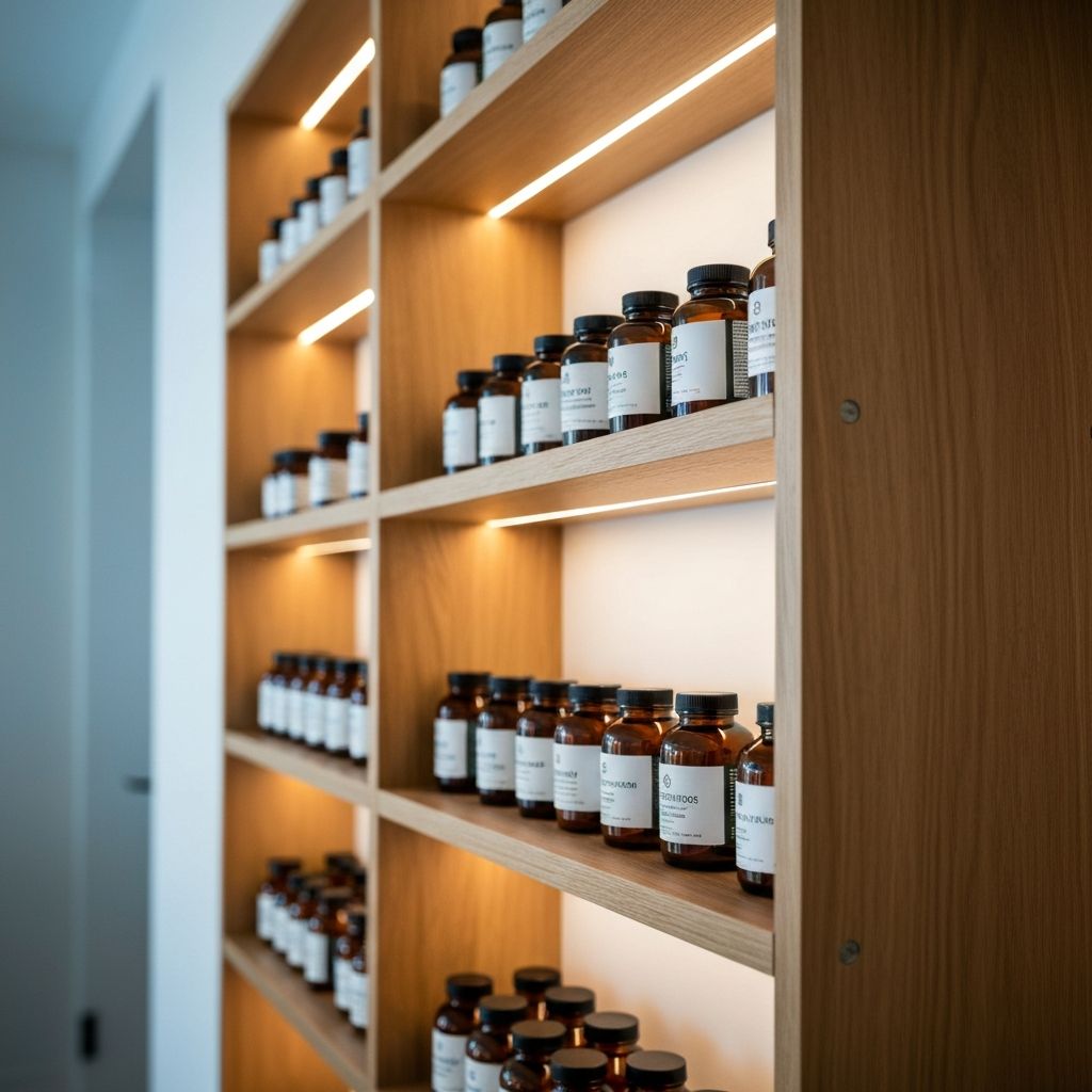 Natural supplement store overview